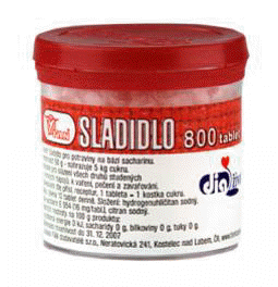 Fan sladidlo 800 tablet v d�ze