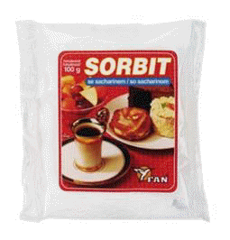 Sorbit se sacharinem